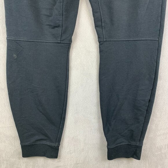 Lululemon Mens Sweatpants Large Black City Sweat Jogger Tapered Stretch M5AJTS - Picture 10 of 12